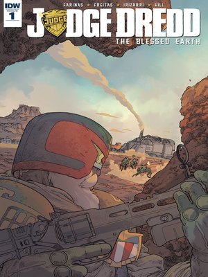 cover image of Judge Dredd: The Blessed Earth (2017), Issue 1